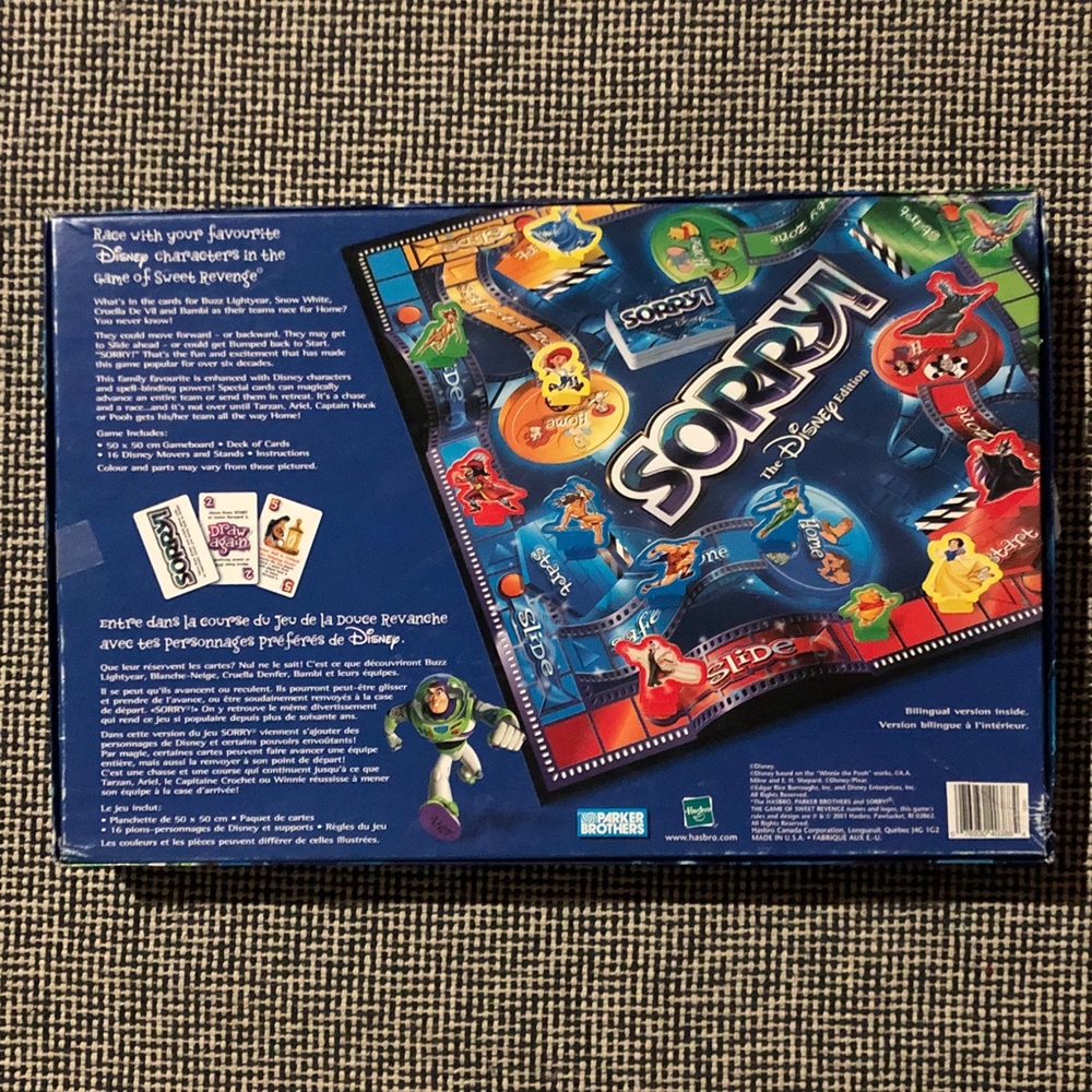 Disney Sorry! Game - Picture 2 of 8